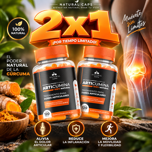 Articumina™ - Salud Articular y Ósea / 60 capsulas- Promocion 2x1